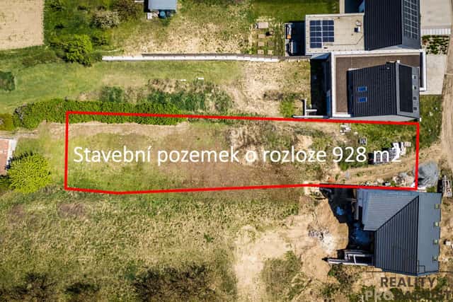 Prodej stavebního pozemku v klidné části Hovoran, stavební místo v Hovoranech, Hovorany, okres Hodonín