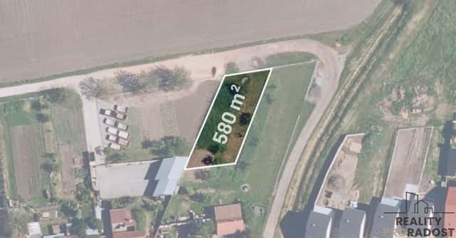 Stavební pozemek 580 m v klidné lokalitě Velkých Němčic, Velké Němčice, okres Břeclav