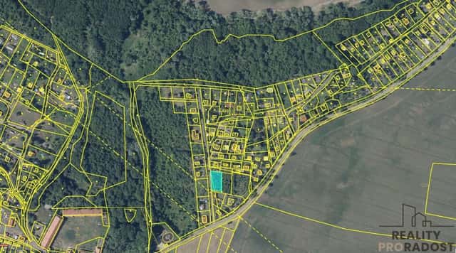 Prodej pozemku pro postavení chaty, 585 m2, Poláky, Chbany - vhodné pro rybáře, Chbany – Poláky, okres Chomutov