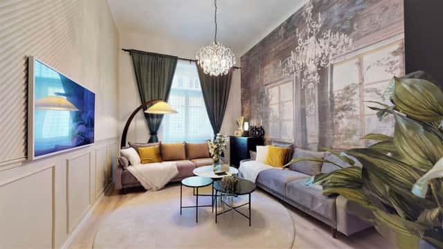 Pronájem reprezentativního, kompletně zařízeného luxusního bytu 2+1, 60 m2, Praha Vinohrady, Lucemburská, Praha 3 – Vinohrady