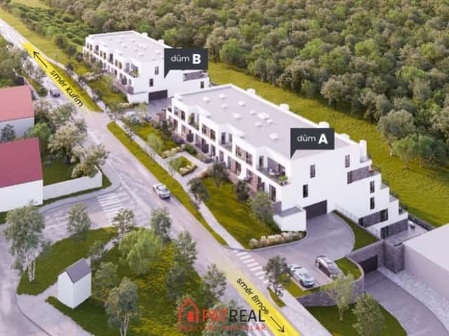 Byt 4+kk s velkou terasou, 191,61m - U HLUBOČKU vila domy Kníničky - dům B - BN101, Ondrova, Brno – Kníničky, okres Brno-město