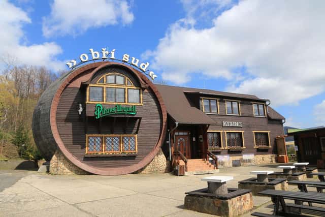 Obří sud - Lázně Libverda - restaurace, Lázně Libverda, okres Liberec