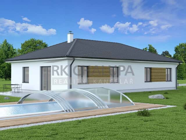 Výstavba zděného RD 4+kk, en. třída B, 147 m2, pro lokalitu České Budějovice a okolí, České Budějovice
