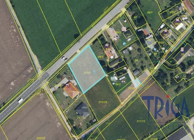 Čáslavky - Prodej stavebního pozemku o výměře 1 686 m2, Dolany – Čáslavky, okres Náchod