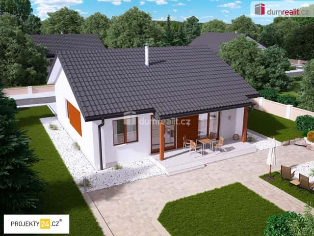 Projekt Candy domu s pozemkem Zlín - Prštné, Hrabůvky, Zlín – Prštné