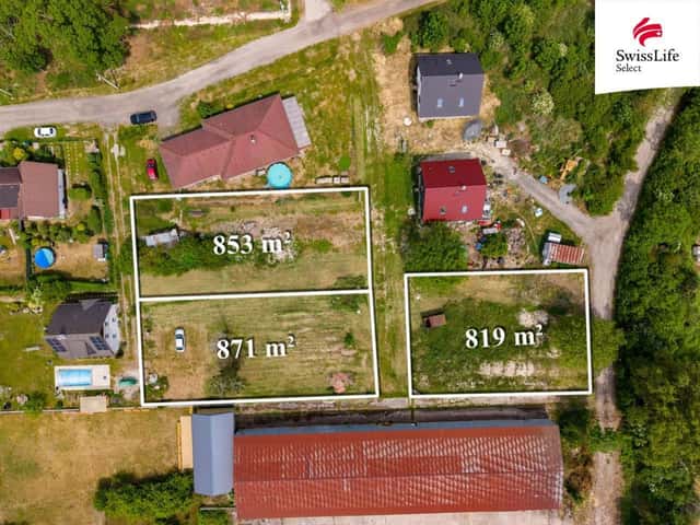 Prodej stavebního pozemku 2543 m2, Kly, Kly, okres Mělník