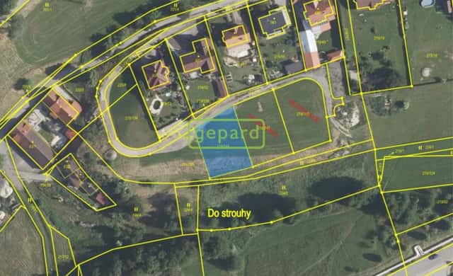 Prodej stavebního pozemku učeného k výstavbě RD o rozloze 761 m2 v Českém Krumlově - Domoradice, Český Krumlov – Přísečná-Domoradice