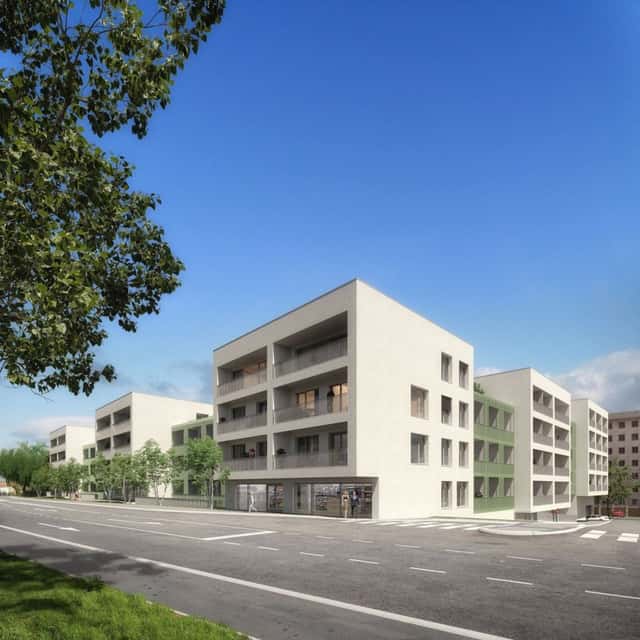 Prodej bytu 1+kk 27 m s balkonem v rezidenční novostavbě, Praha 6, Stochovská, Praha 6 – Ruzyně