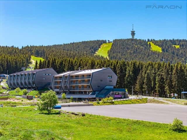 Prodej moderního apartmánu 2+kk, 2 parkovací místa, terasa, Loučná pod Klínovcem ideální pro rekrea, Loučná pod Klínovcem – Háj, okres Chomutov