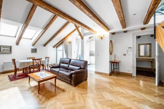 Luxusní mezonetový byt 3+kk s terasou a bazénem na Vinohradech, ulice Italská, 107m2, Italská, Praha 2 – Vinohrady