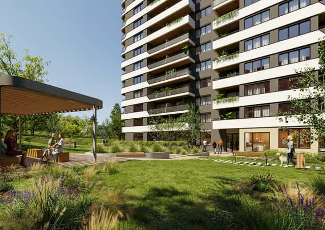 Prostorný byt 2+kk s balkonem v projektu Horizont Kamýk, Smotlachova, Praha 4 – Kamýk
