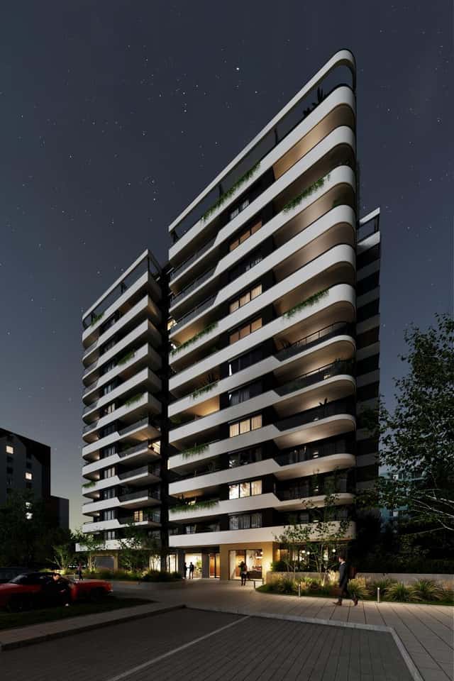 Prostorný byt 2+kk s balkonem v projektu Horizont Kamýk, Smotlachova, Praha 4 – Kamýk