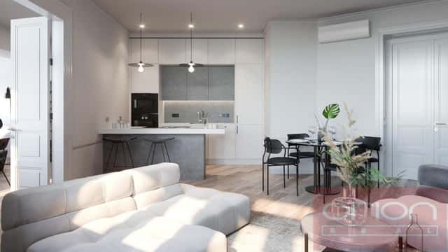Pronájem luxusního bytu s balkonem: Praha 3 - Vinohrady, Náměstí Jiřího z Poděbrad, náměstí Jiřího z Poděbrad, Praha 3 – Vinohrady