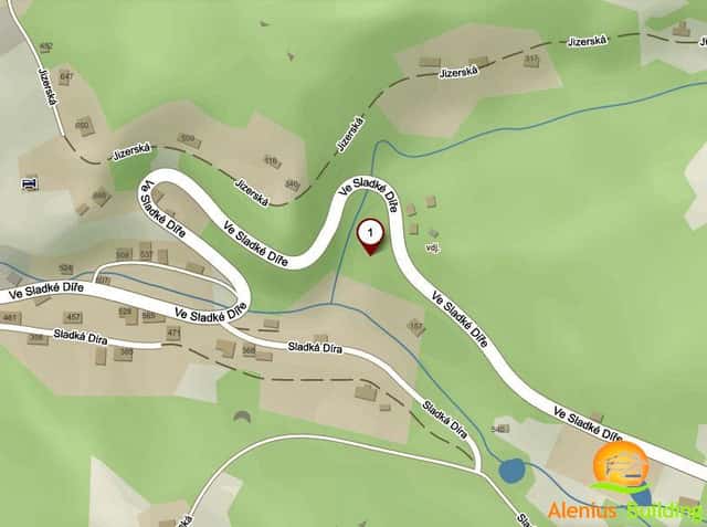 Pozemek 3882 m2 , Desná II, Ve Sladké Díře, Desná – Desná II, okres Jablonec nad Nisou