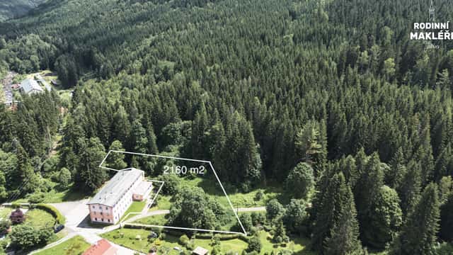 Pozemek s projektem malé vodní nádrže, 2160 m2, Kořenov, okres Jablonec nad Nisou
