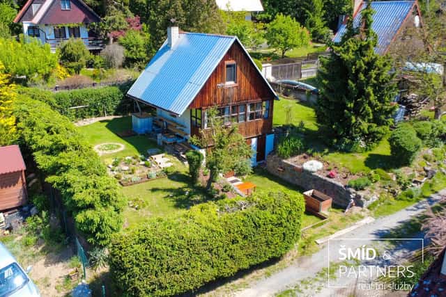 Loutí - rekreační chata s vlastním pozemkem 366m2, Rabyně – Loutí, okres Benešov