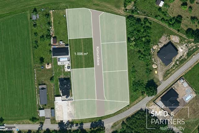 Prodej pozemku k bydlení, 1.006 m², Hradištko u Sadské, Hradištko, okres Nymburk