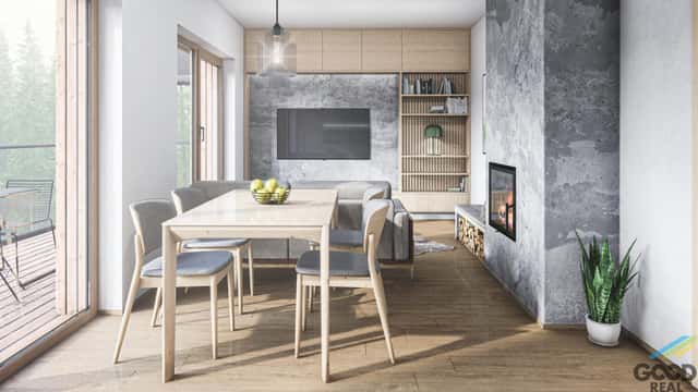 Prodej novostavby chaty 4+kk, 115,7 m2, 2x parkovací stání, sauna, Loučná nad Desnou – Rejhotice, okres Šumperk