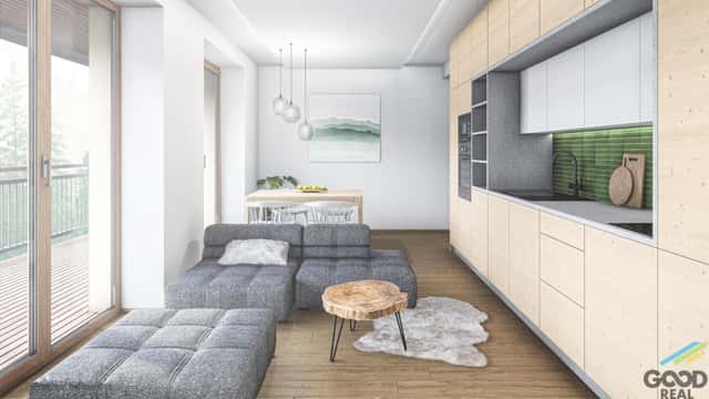 Prodej bytu 2+kk 40,3m2, 1x parkovací stání, Loučná nad Desnou – Rejhotice, okres Šumperk