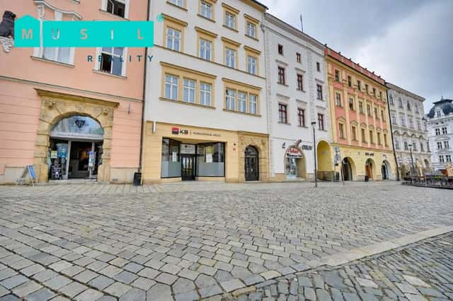 Pronájem kancelářských a obchodních prostor v centru Olomouce, Horní náměstí, Olomouc