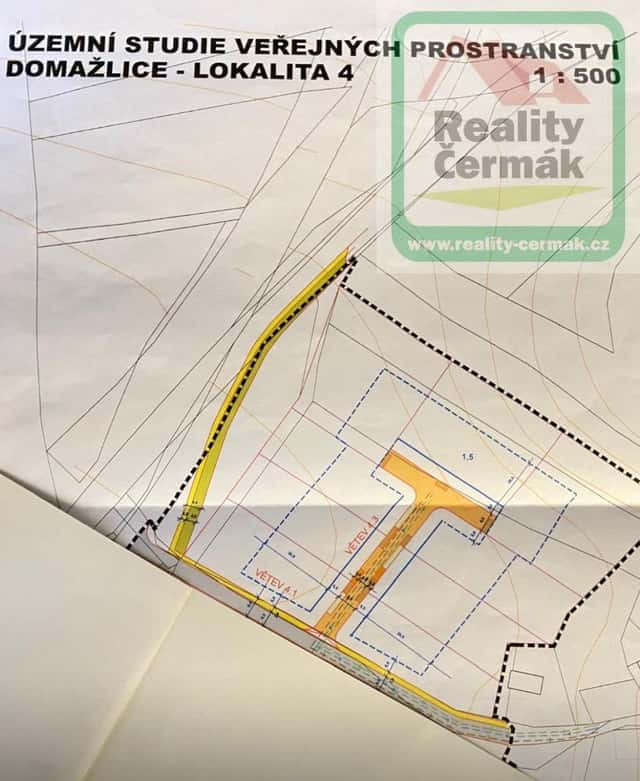 Stavební pozemek cca. 1000 m2 - Valcha u Domažlic, Domažlice – Havlovice