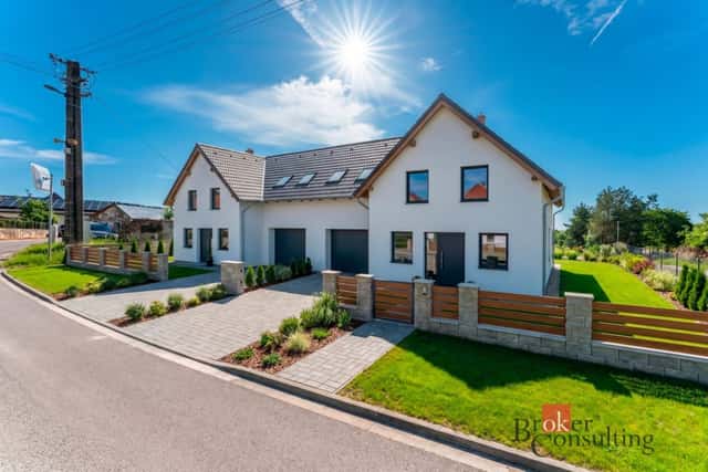 Novostavba rodinného domu 5+kk s garáží a zahradou | Myslibořice | 122 m | Pozemek 371 m, Myslibořice, okres Třebíč