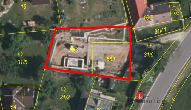 Prodej, stavební pozemek, 530 m2, Vacov - Čábuze, Vacov, okres Prachatice