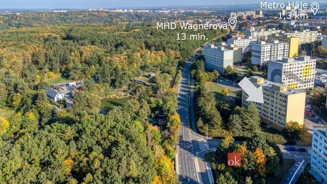Světlý byt 3+1 po rekonstrukci s lodžií a výhledem do Hostivařského lesoparku Praha 11 Hekrova, Hekrova, Praha 4 – Háje