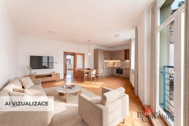 Prostorné 3+kk v srdci Berouna | 71,4 m, Nám. M.Poštové, Beroun – Beroun-Město