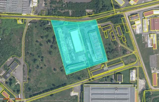 Průmyslový areál o výměře 28.000 m 2, 2 x hala + možnost výstavby hal, Ostrov – Horní Žďár, okres Karlovy Vary
