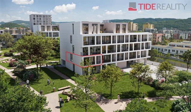Byt 2+kk s terasou 7 m2 v parkové čtvrti MOSAIQ Beroun, ul. Na Máchovně, Beroun, Na Máchovně, Beroun – Beroun-Město