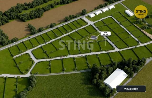 Pozemek, bydlení, prodej, Kladruby, Chlumec nad Cidlinou, Hradec Králové, Chlumec nad Cidlinou – Kladruby, okres Hradec Králové