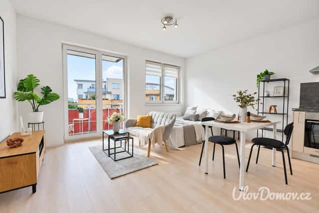 Prodej bytu 1+kk s balkónem | novostavba Panorama Kyje, Sicherova, Praha 9 – Kyje