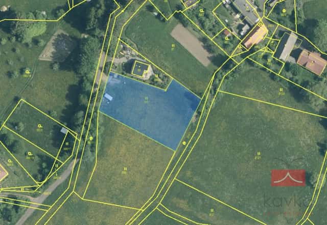 Prodej stavebního pozemku, 2210 m, Chotěšov - Velhartice, okres Klatovy, Velhartice – Chotěšov u Velhartic, okres Klatovy