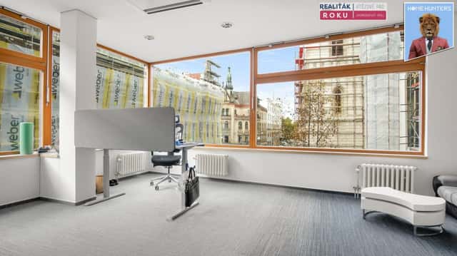 Pronájem krásných kanceláří 287,2 m2 v centru Brna u náměstí Svobody - Rašínova, Brno, Rašínova, Brno – Brno-město, okres Brno-město
