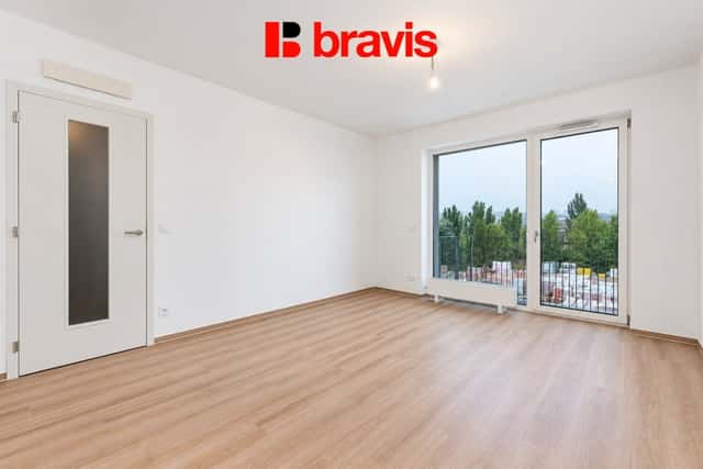Podnájem bytu 2+kk v rezidenci Ponavia, Brno - Královo Pole, ul. Střední, novostavba, balkon, sklep,, Střední, Brno – Ponava, okres Brno-město