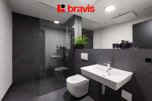 Pronájem 1+kk, Královopolská, Brno: All-in vybavení, lodžie, wifi, gym, garážové stání, Královopolská, Brno – Žabovřesky, okres Brno-město