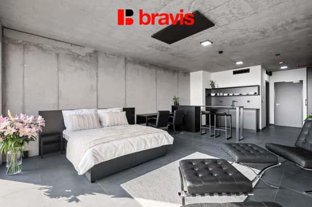 Pronájem 1+kk, Královopolská, Brno: Smart home, wifi, klima a fitness, Královopolská, Brno – Žabovřesky, okres Brno-město