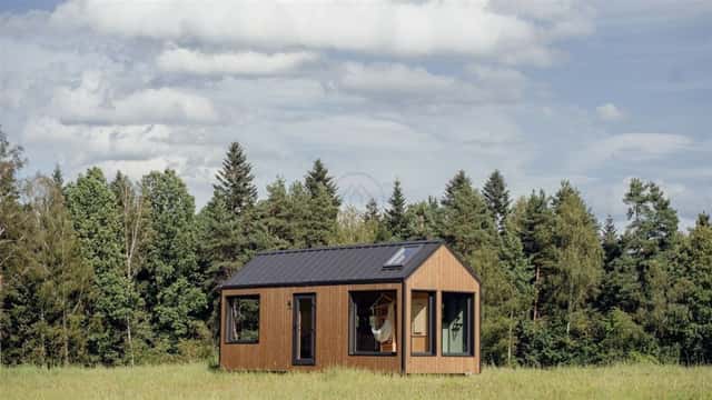 Stavební pozemek pro tiny house - LIPNO LOGGIA, Frymburk, okres Český Krumlov