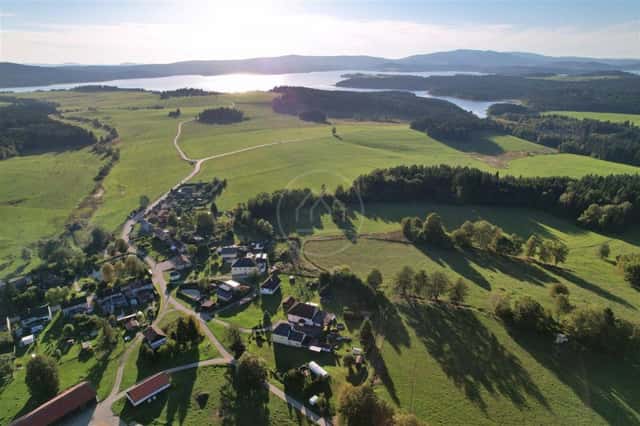 Stavební pozemek s mobilním domem, Frymburk, okres Český Krumlov