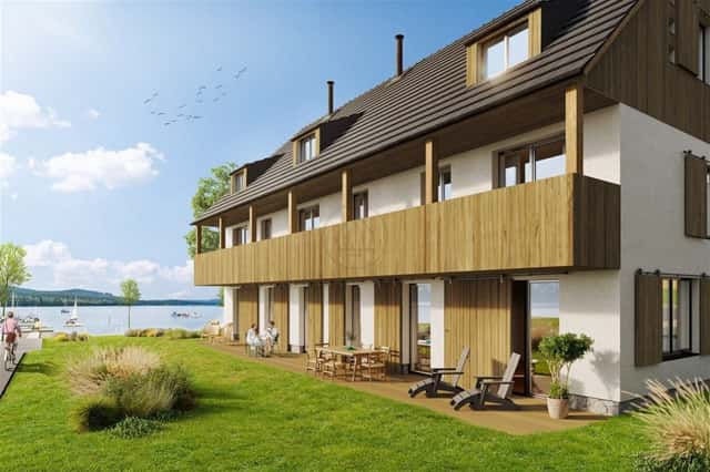 Apartmán 3+kk s terasou a zahradou - VISION LIPNO, Frymburk, okres Český Krumlov