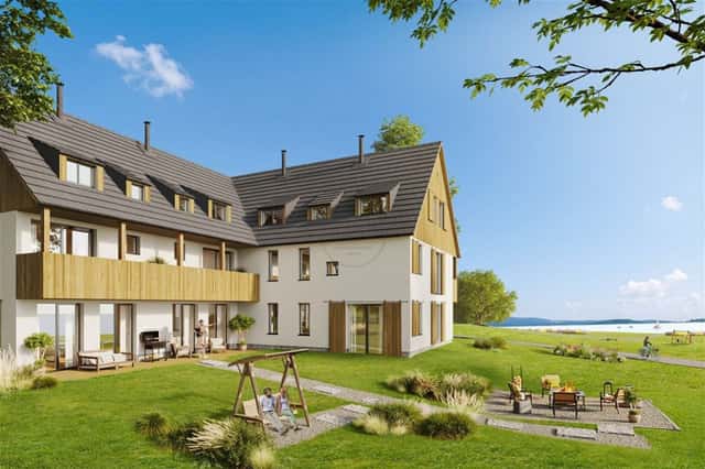 Apartmán 2+kk s terasou a zahradou - VISION LIPNO, Frymburk, okres Český Krumlov