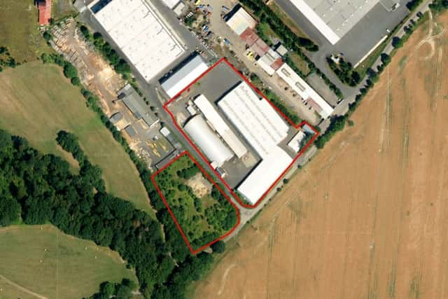 Průmyslový areál o výměře pozemků 22.951 m2, Okrouhlá – Jesenice, okres Cheb