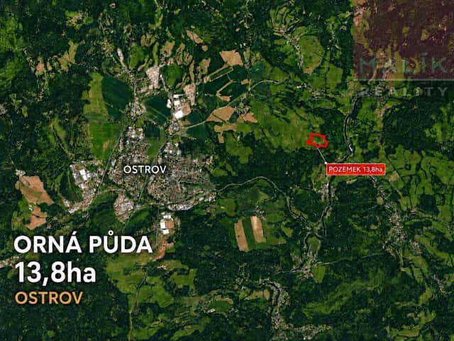 Prodej pole v KÚ Vojkovice nad Ohří, Vojkovice, okres Karlovy Vary