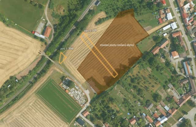 Pozemek, bydlení, prodej, Chvalkovice na Hané, Ivanovice na Hané, Vyškov, Ivanovice na Hané – Chvalkovice na Hané, okres Vyškov