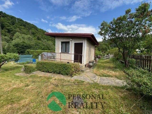 Prodej zahrady 503 m, se zděnou chatou, Sázava - Černé Budy, Sázava – Černé Budy, okres Benešov