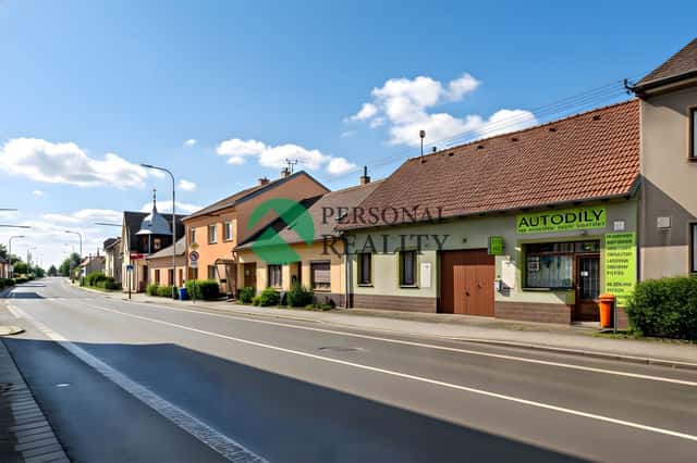 Pronájem obchodních prostor s výlohou a skladovým zázemím, 56 m Přelouč, Pražská, Přelouč, okres Pardubice
