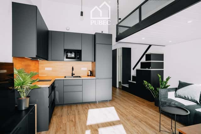Krásný loft 1kk s terasou a parkingem, Těšínská, Plzeň – Lobzy, okres Plzeň-město