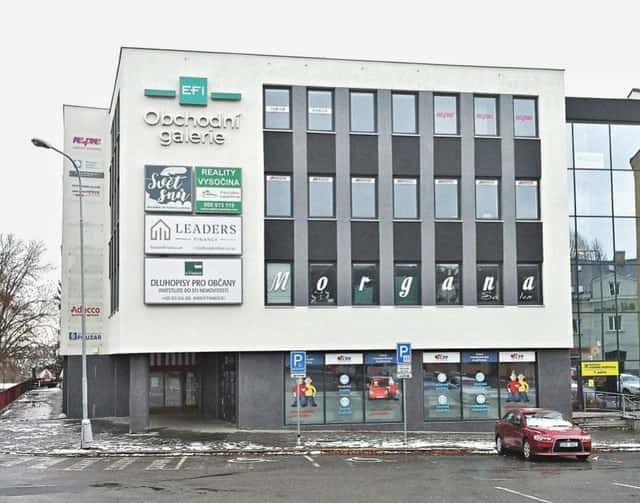 e-Fi galerie Jihlava, pronájem obchodního prostoru, Žižkova, Jihlava