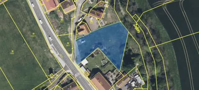 Prodej stavebního pozemku 1782 m2 se stavebním povolením, Chrast – Podlažice, okres Chrudim